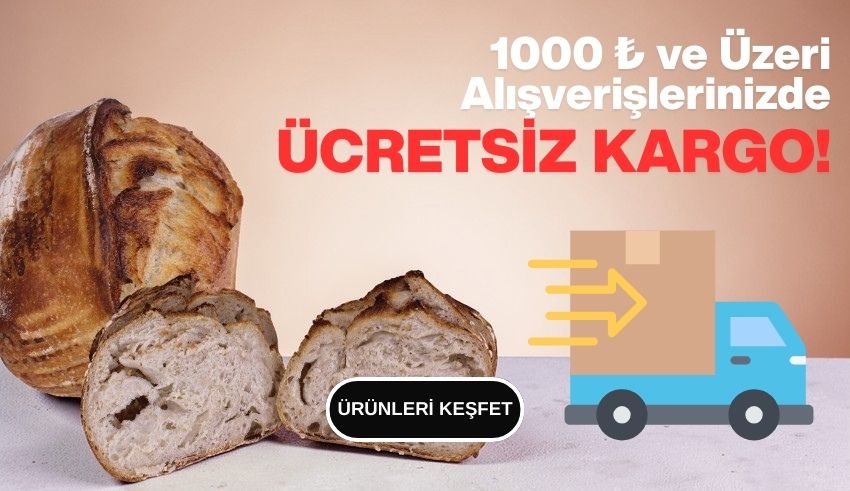 1.000 TL VE ÜZERİ ÜCRETSİZ KARGO!