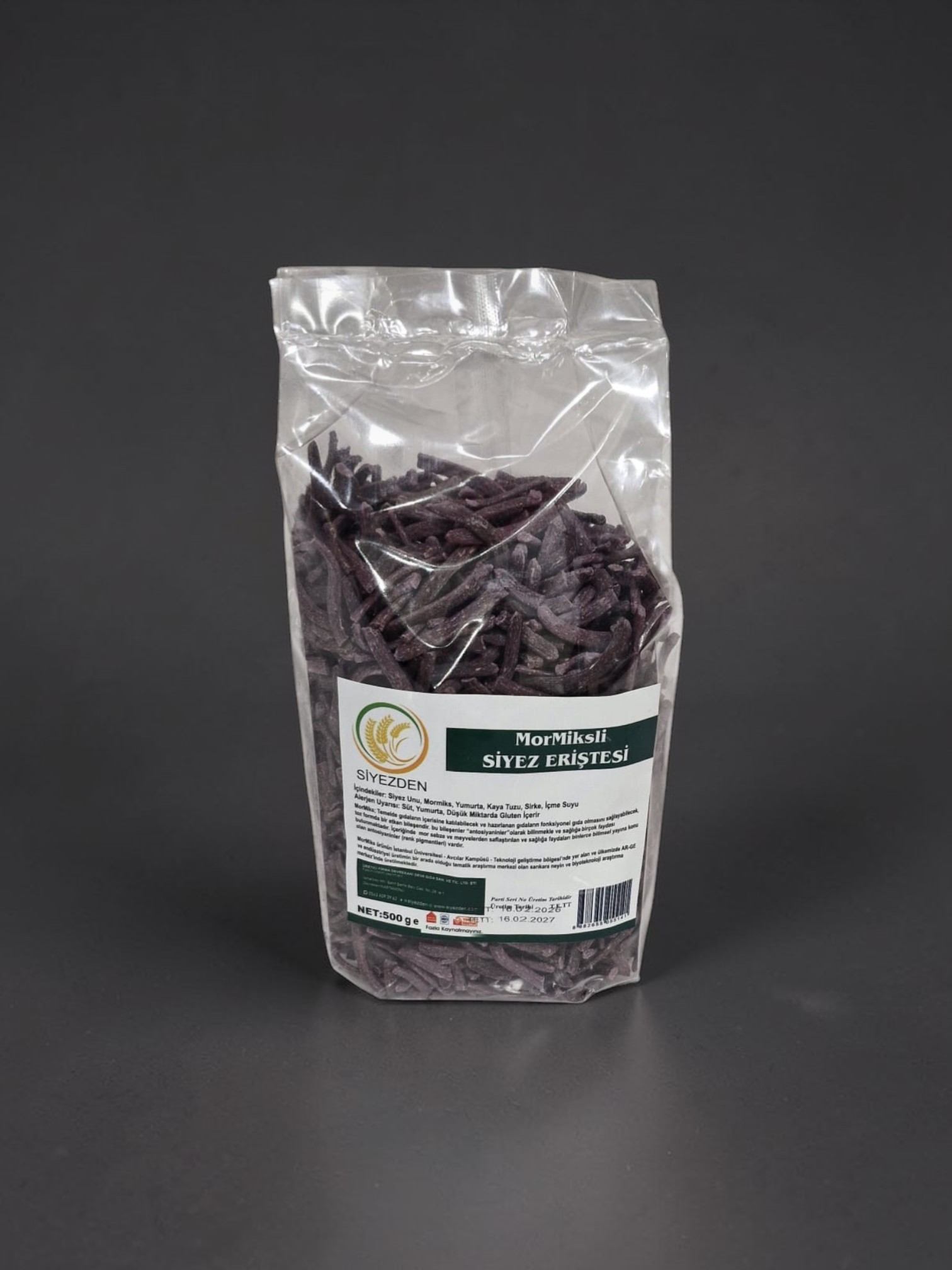 Mormiskli Siyez Eriştesi 500 gr