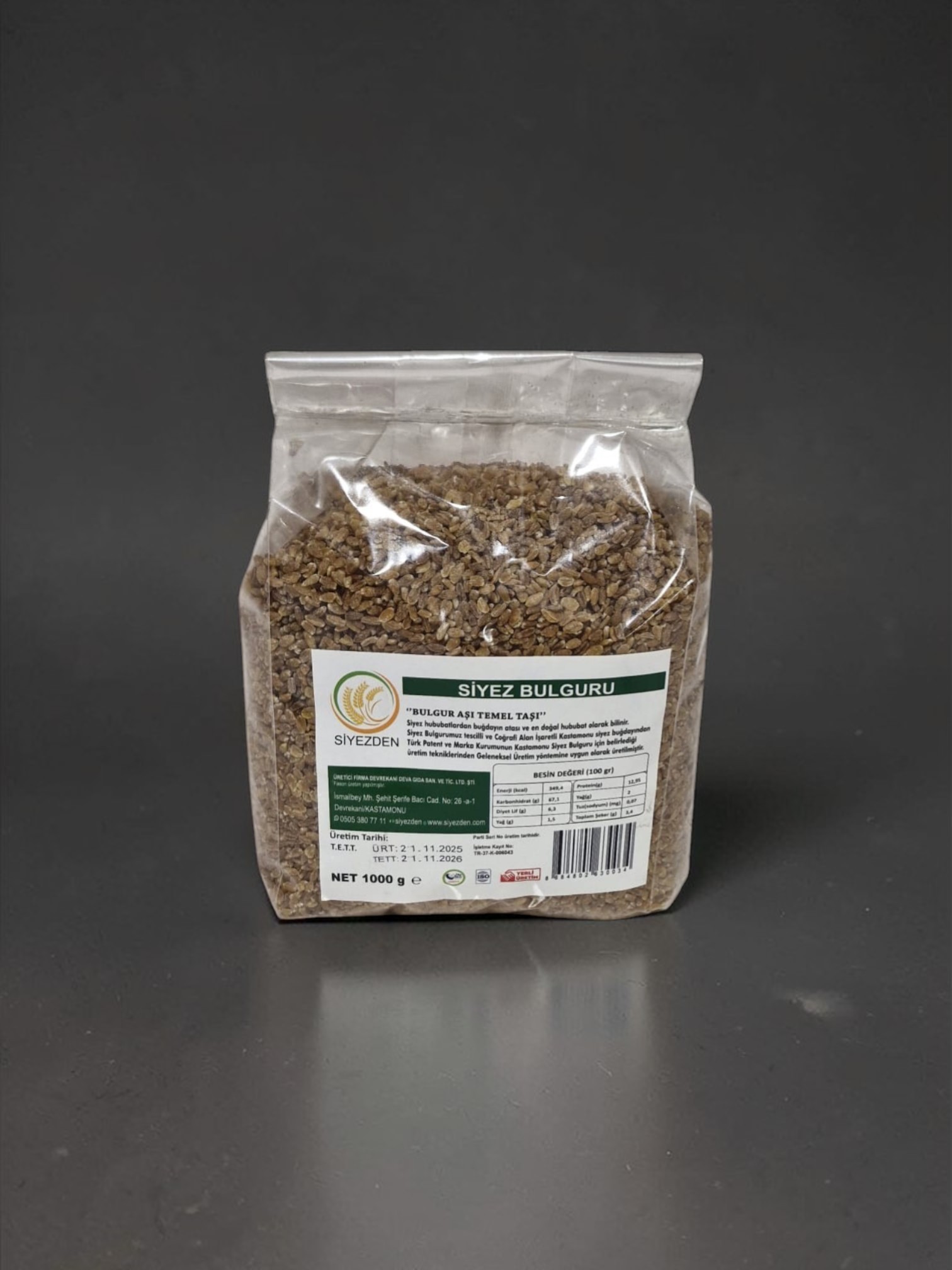 Siyez Bulguru 1000 gr