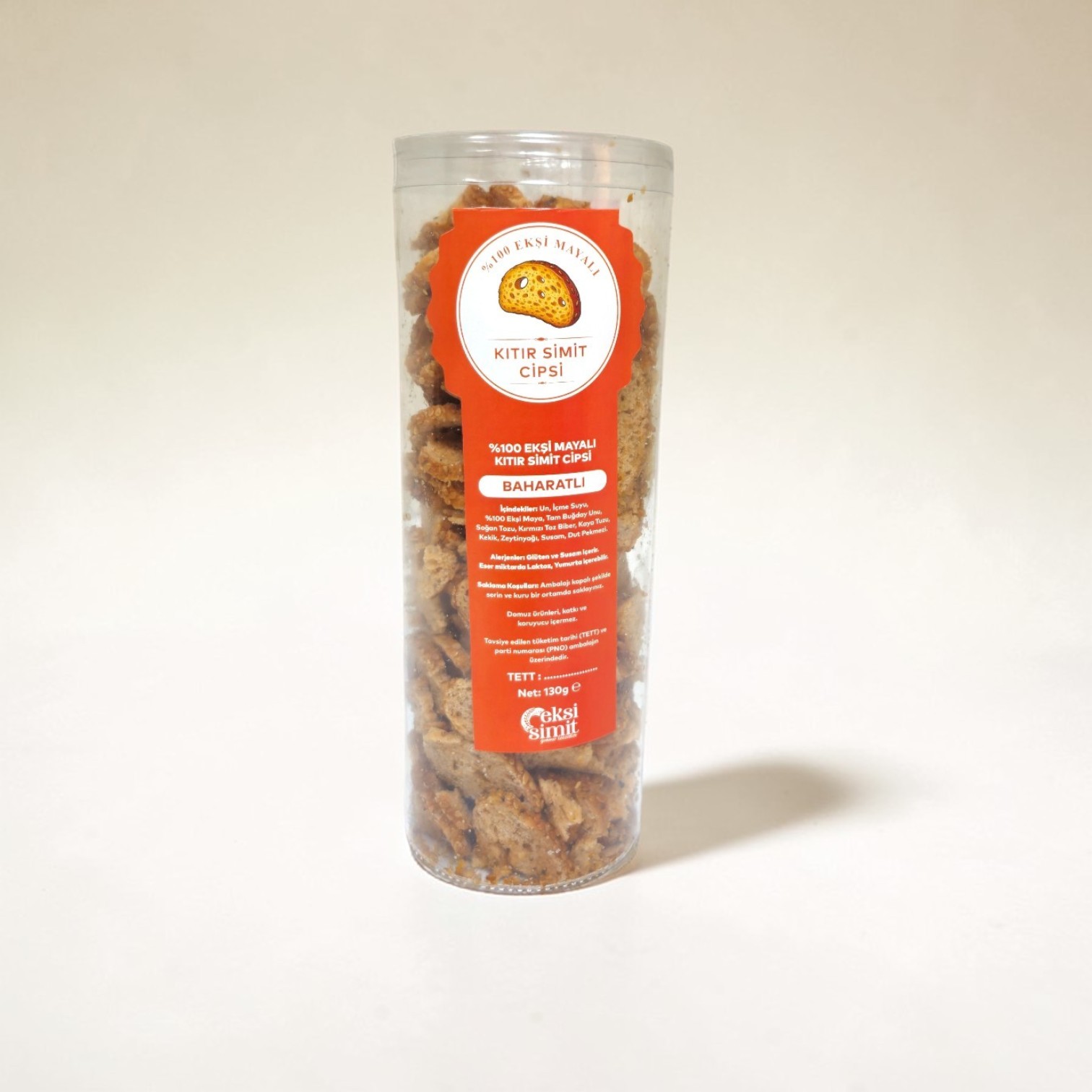 Ekşi Mayalı Baharatlı Kıtır Simit Cips