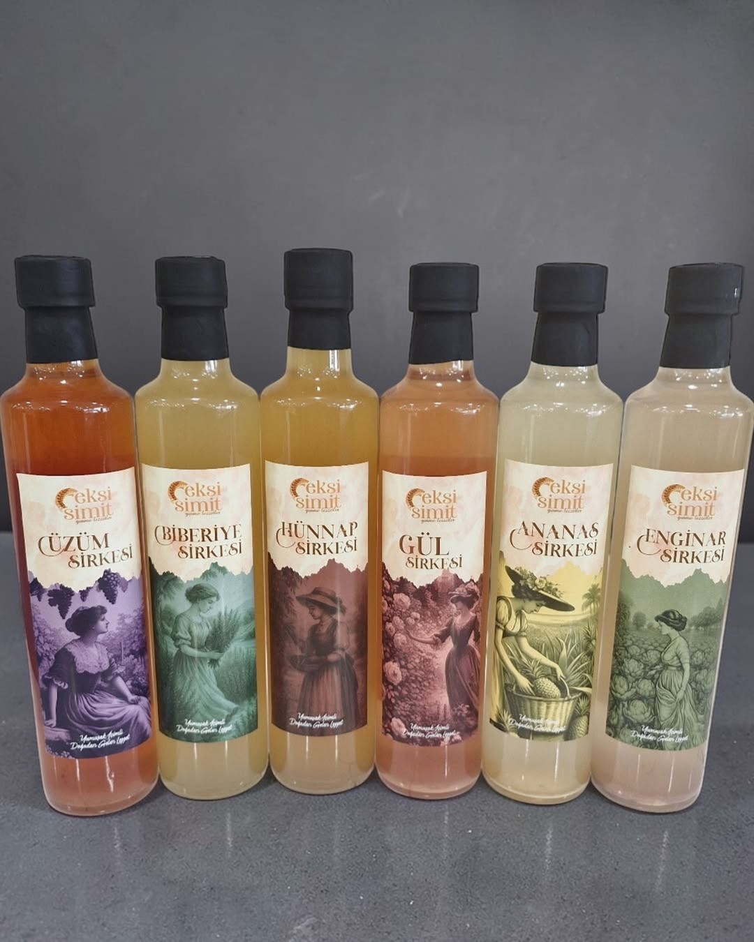 Doğal Sirke Çeşitleri 500 ml