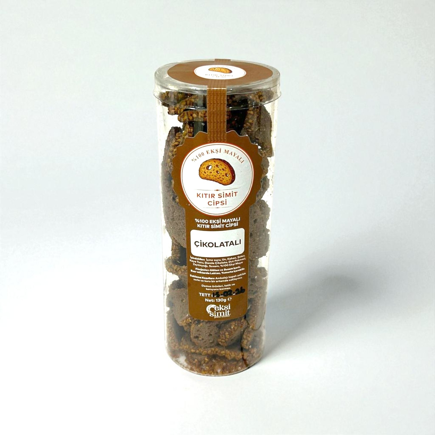 Ekşi Mayalı Çikolatalı Kıtır Simit Cips